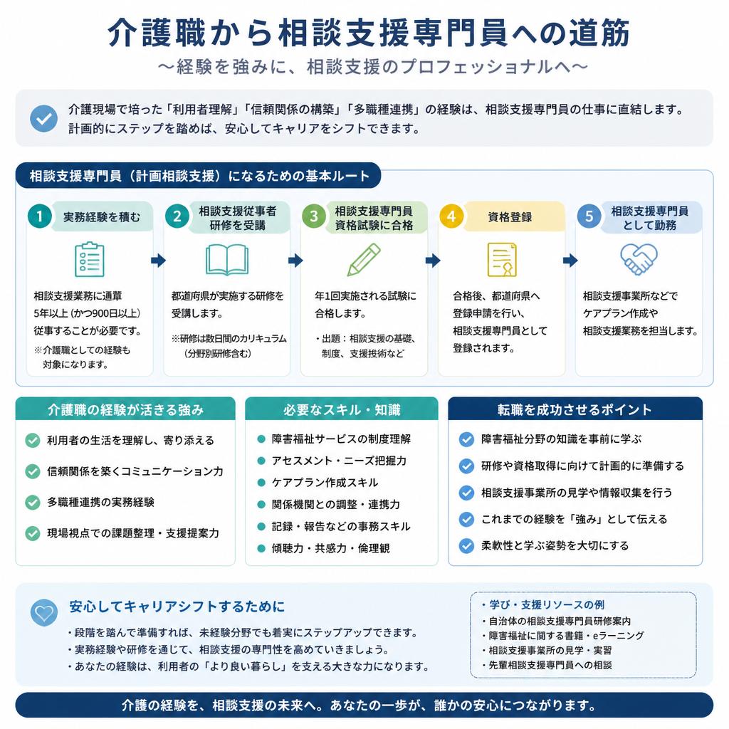 2. 介護職からの転身方法