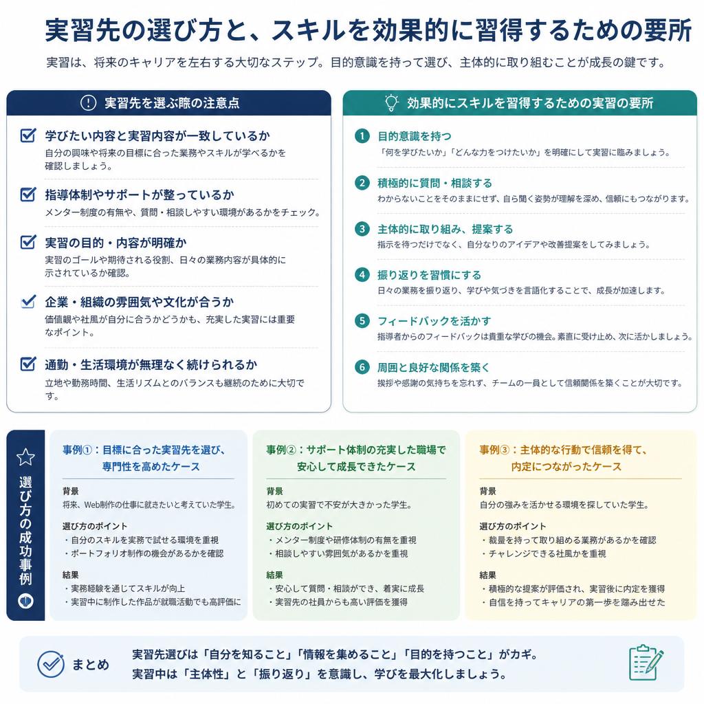 4. 障がい支援の実習先選びのポイント